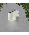 1W Solar wandlamp met sensor - 3000K, IP54, bewegingssensor, warm wit