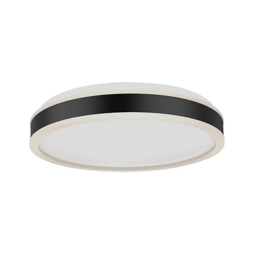 18W LED designer loftlampe - Sort, Ø35cm, 4000K, 1280lm, IP20