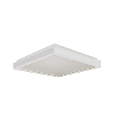18W LED designer taklampa, kvadratisk - 1490lm, vit, 4000K, IP20