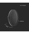 Applique murale LED ronde 12W, noire - CCT, dimmable, IP65, 1200lm, source lumineuse incl.