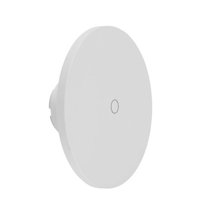 Applique murale LED 12W, 3-en-1 CCT dimmable - 1200lm, IP65, noir/blanc, 16x16cm, source lumineuse incluse