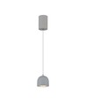LED Hanglamp Ø100 3000K Lichtgrijs, behuizing