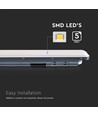 150cm 48W waterdicht compleet LED armatuur - 120lm/W, IP65, 6500K