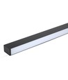 40W dimbar LED nedhengt takarmatur - 120cm, UGR 19