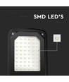 30W LED gadelampe - 6500K