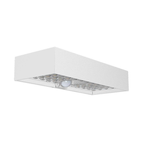 Applique solaire LED 6W avec détecteur - 900lm, IP65, blanc, 4000K, batterie incl.