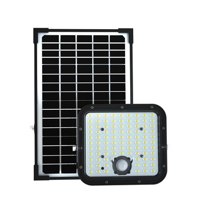 Projecteur LED Solara 30W solaire - IP65, détecteur PIR, 6400K, noir, batterie LiFePO4