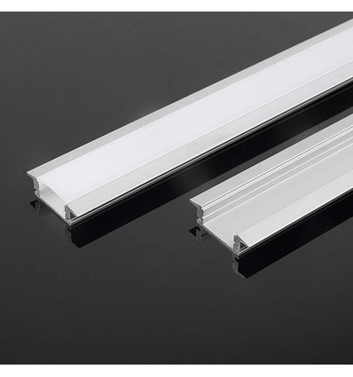 Monteringssats med Diffusor - LED-Strip, 2000x24,7x7mm