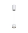 Suspension LED 5W, blanc - Forme cloche, 500lm, 3000K, 60 degrés, IP20