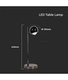 Lampe de table LED 6W en métal noir - 500lm, 3000K, IP20 intérieur, hauteur 44,5cm