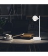 Lampe de table LED rétro en métal 5-6W - Blanc, 3000K, 500lm, hauteur 45cm, source lumineuse incluse