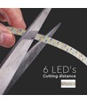 5m 18W/m LED strip, 240 LED pr. meter - 12V, IP20, 2835 SMD, dimbar
