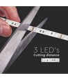 5m 12W/m RGB LED strip - 24V, 120 LED par mètre, IP20, largeur 8mm