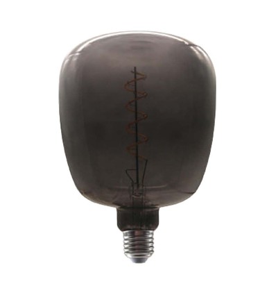 4W Vaasvormige lamp E27 - Kooldraad zwart glas 300°