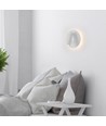 Applique murale hôtel LED 3W + 6W avec liseuse - Blanc, 3000K, boutons on/off, CREE LED