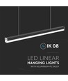120cm 40W LED lysskinne - 6500K, sort
