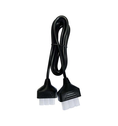 Câble d'alimentation - Noir 2m, 3x0,75mm²