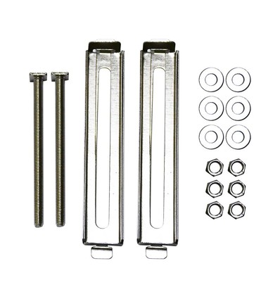 3W rund LED step light, CCT - IP65, svart, aluminium, infällnad för trappor