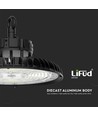 120W/150W/200W LED high bay, 160lm/W - IP65, 3-in-1 CCT, instelbaar wattage, Ø32cm