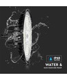 High bay LED 120W/150W/200W, 160lm/W - IP65, CCT 3-en-1, puissance réglable, Ø32cm