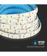 5m 20W/m LED strip, RA90 - 12V, 3000K, IP20, 120 LED par mètre