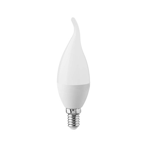 E14 3,7W LED kertepære - Flammeform, varm hvid, erstatter 30W