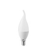 Ampoule LED E14 3,7W - Forme flamme, blanc chaud, remplace 30W