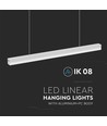 120cm 40W LED lysskinne - 6500K, hvit