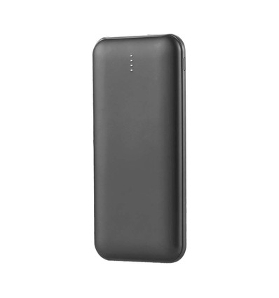 Powerbank 10W 10000mAh - 5V, affichage LED, noir, incl. câble USB-C 30cm