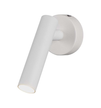 2W LED veggspot - 4000K, hvit, 38 grader, 140x60x60mm, IP20 innendørs