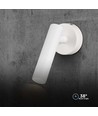 2W LED vægspot - 4000K, hvid, 38 grader, 140x60x60mm, IP20 indendørs