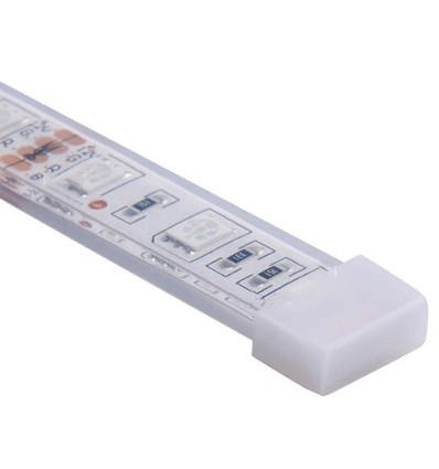 Bouchon de terminaison silicone pour ruban LED - 12mm, IP67 & IP68
