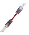 Connecteur avec câble pour bande LED - 8mm, monochrome, IP65, 5V-24V
