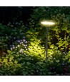 Spot de jardin LED avec piquet 12W, 80cm - IP65, RA90, anthracite, fonction 2-en-1, 3000K