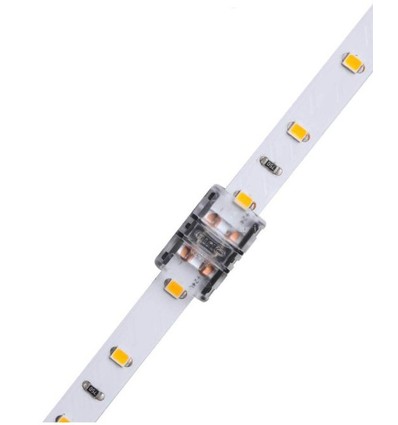 Connecteur pour bande LED - 8mm, monochrome, IP20, 5V-24V