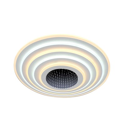 125W Designer LED loftslampe, 13100lm - Ø50cm, dæmpbar, 3-i-1 CCT, inkl. fjernbetjening