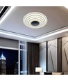 125W Designer LED loftslampe, 13100lm - Ø50cm, dæmpbar, 3-i-1 CCT, inkl. fjernbetjening