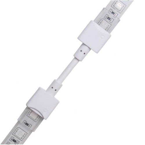 Waterdichte connector met kabel voor LED-strip - 10mm, RGB, IP68, 5V-24V