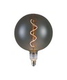 E27 4W dimbare G200S Spiral Filament LED lamp - Smoky glas, 2700K, 120lm, 300° lichtbundel