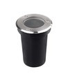 V-Tac GU10 mini nedgravningsspot - Rund, rustfrit stål, GU10 fatning