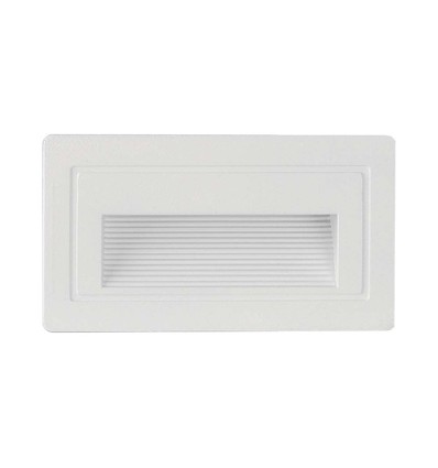 3W LED trappelys - 180lm, 3000K, hvit, 5,8x10,3 cm, inkl. lyskilde