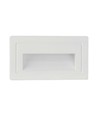 Éclairage d'escalier LED 3W - 180lm, 3000K, blanc, 5,8x10,3 cm, incl. source lumineuse
