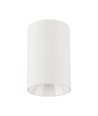 Spot en saillie GU10 - Rond, blanc, IP20, sans source lumineuse