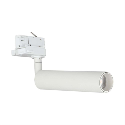 Spot sur rail 7W Samsung Chip, RA90 - 700lm, blanc, 4000K