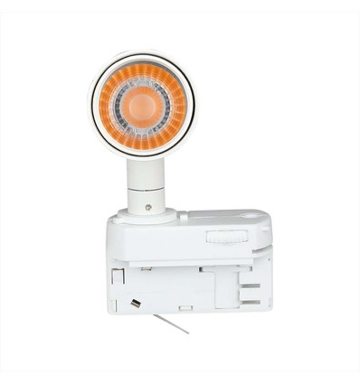 Spot sur rail 15W Samsung LED, RA90 - 100lm/W, blanc, 4000K, 5 ans de garantie