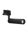 Spot sur rail 15W Samsung LED, RA90 - 24 degrés, corps noir, 5 ans de garantie