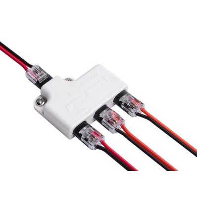 IDC 3-weg splitter - IP20, 5V-36V, 6A