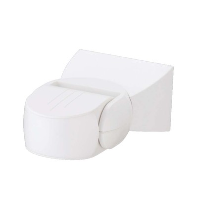 Capteur de mouvement micro-ondes 300W - 180°, Boîtier blanc, IP65