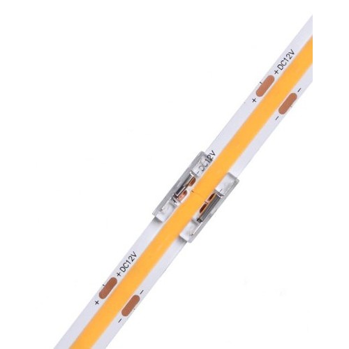 Laagprofiel connector voor LED-strip - 8mm, COB, enkelkleurig, IP20, 5V-24V