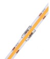 Connecteur profil bas pour bande LED - 8mm, COB, monochrome, IP20, 5V-24V